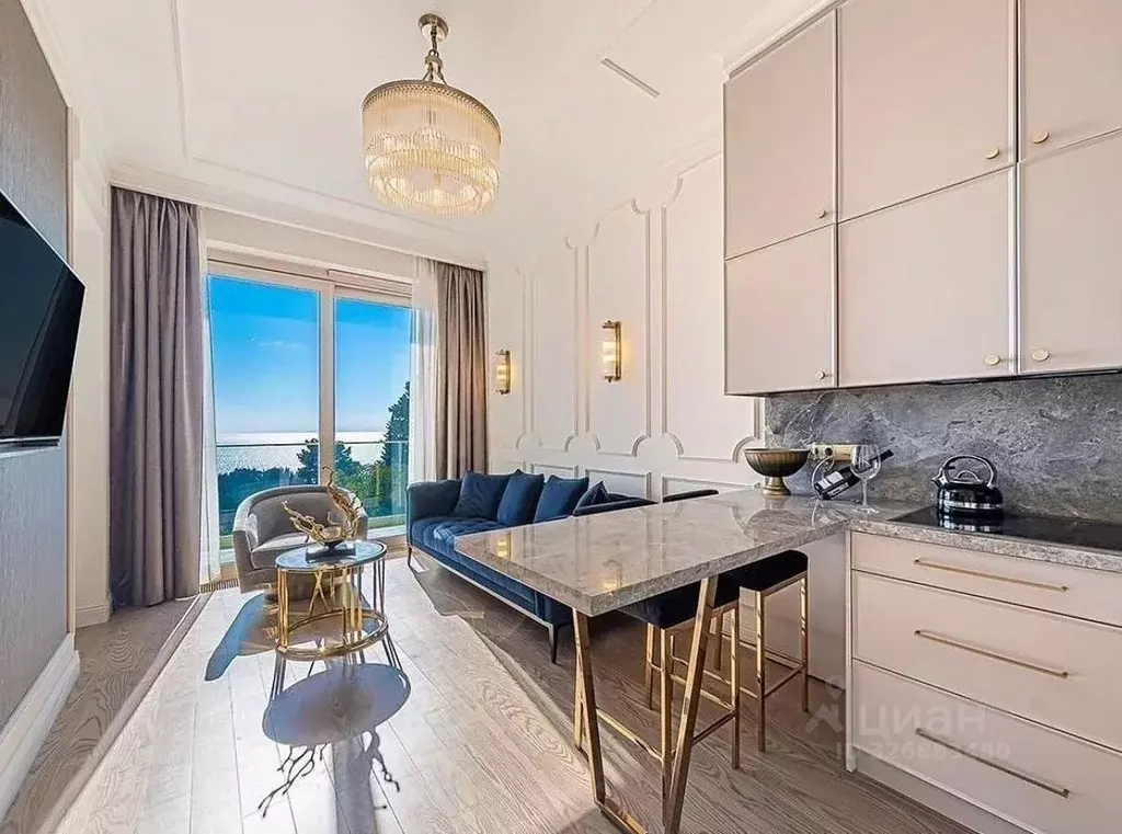 2-к кв. Краснодарский край, Сочи Курортный просп., 18 (55.0 м) - Фото 2