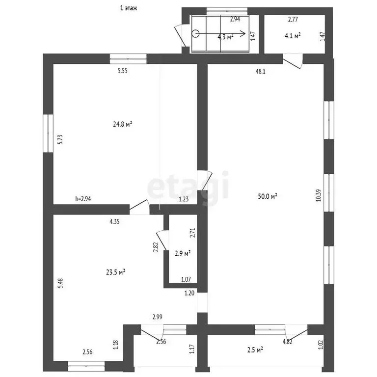 Дом в село Михалёво, Советская улица (400 м) - Фото 2