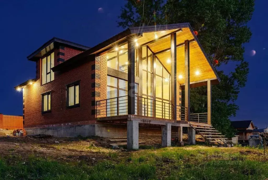 Дом в Башкортостан, Уфа городской округ, с. Нагаево ул. Багровая (209 ... - Фото 1