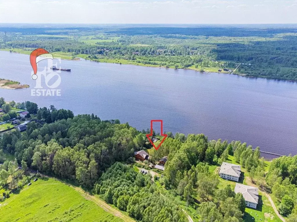 Дом в Тверская область, Кимрский муниципальный округ, д. Башарино 200 ... - Фото 1