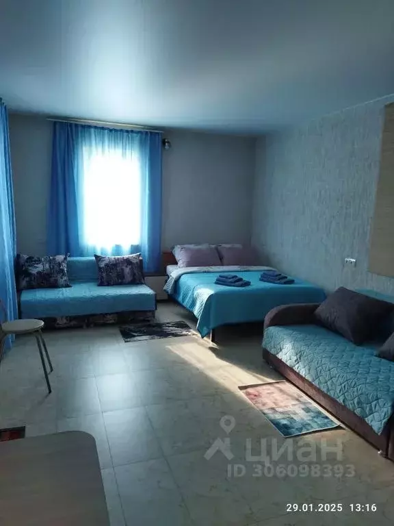 Комната Крым, Ленинский район, с. Мысовое ул. Школьная, 3 - Фото 1