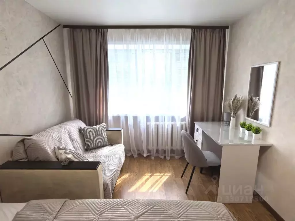 1-к кв. Мордовия, Саранск ул. Федосеенко, 17 (45.0 м) - Фото 2