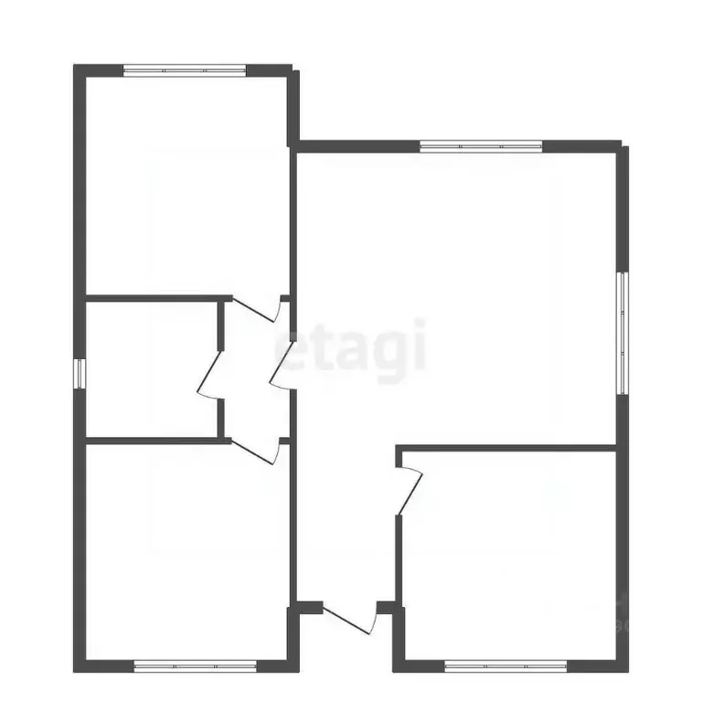 Дом в Воронежская область, Новоусманский район, Отрадненское с/пос, с. ... - Фото 2