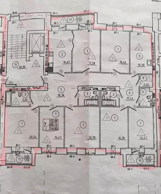 6-к кв. Омская область, Омск Старгород мкр, ул. Нагибина, 44 (214.8 м) - Фото 1