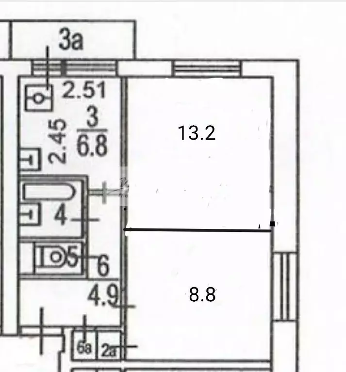 2-к кв. Москва Байкальская ул., 38К3 (38.0 м) - Фото 1