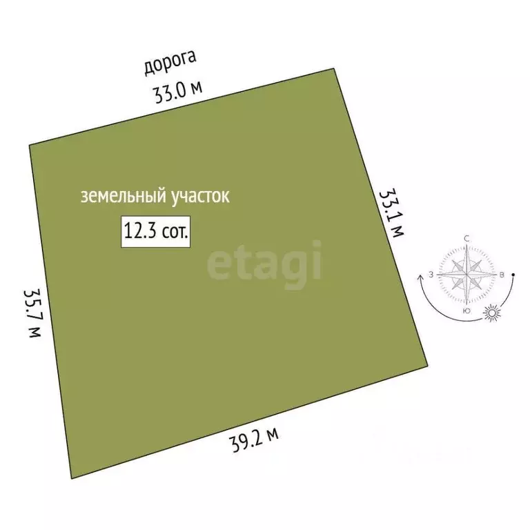 Участок в Марий Эл, Йошкар-Ола городской округ, д. Якимово ул. ... - Фото 2