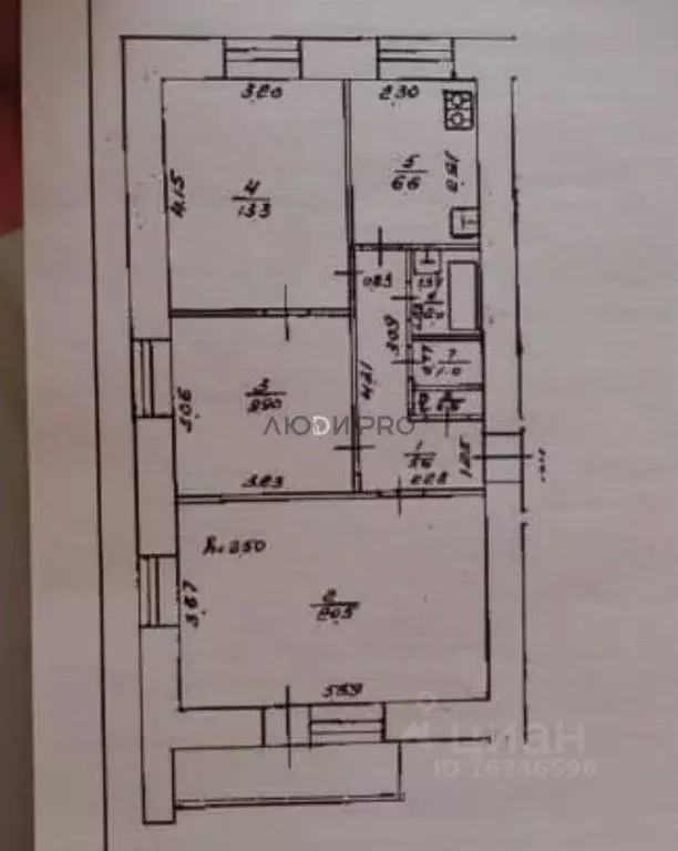 3-к кв. Башкортостан, Уфа Революционная ул., 12 (59.5 м) - Фото 2
