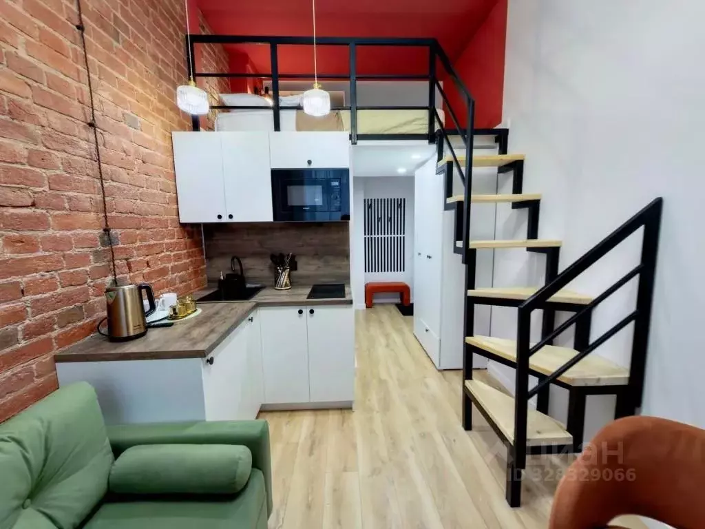 1-к кв. Москва Дегтярный пер., 10С3 (15.0 м) - Фото 2