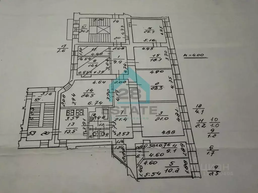 Комната Санкт-Петербург Моховая ул., 26 (24.5 м) - Фото 2