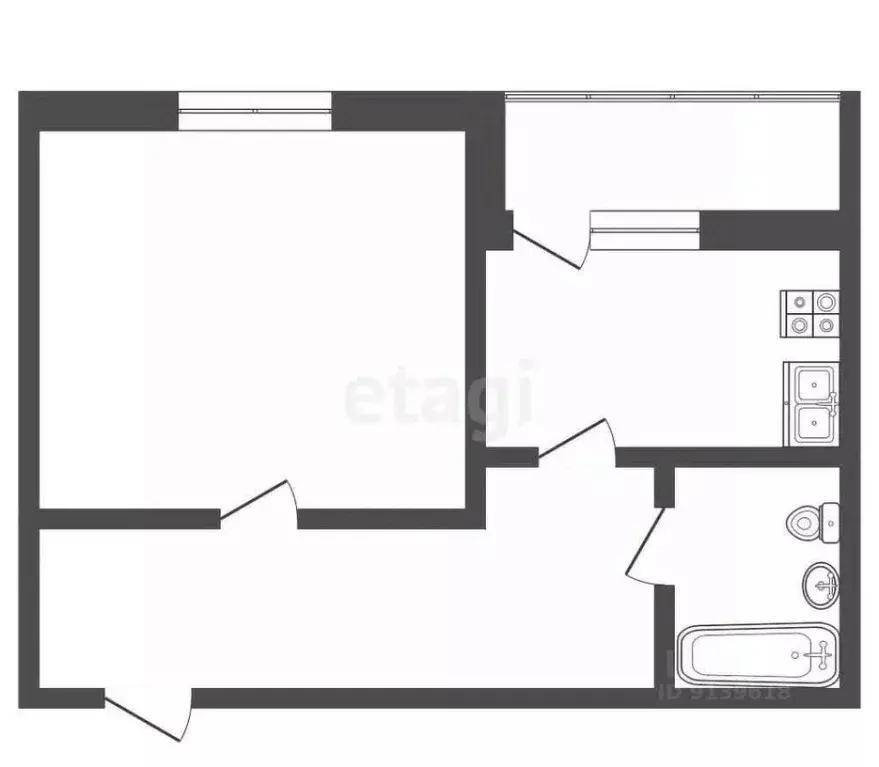 1-к кв. Ставропольский край, Кисловодск Пионерская ул., 1 (39.0 м) - Фото 2
