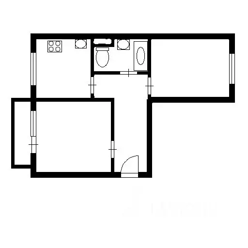 2-к кв. Санкт-Петербург Рябовское ш., 117К2 (52.3 м) - Фото 2