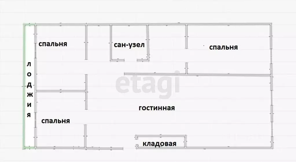 4-к кв. Приморский край, Владивосток ул. Ладыгина, 11 (87.3 м) - Фото 1