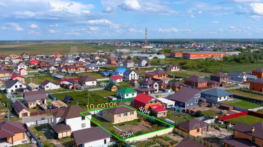 Дом в Тюменская область, Тюменский район, с. Ембаево ул. А. Рахимова, ... - Фото 0