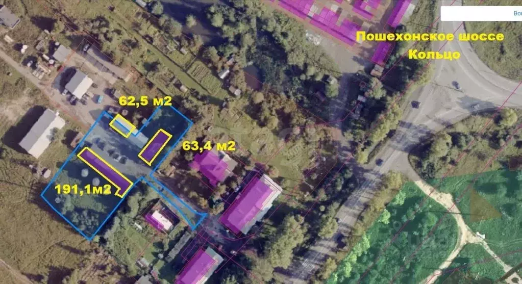 Склад в Вологодская область, Вологда Пошехонское ш., 40 (317 м) - Фото 2
