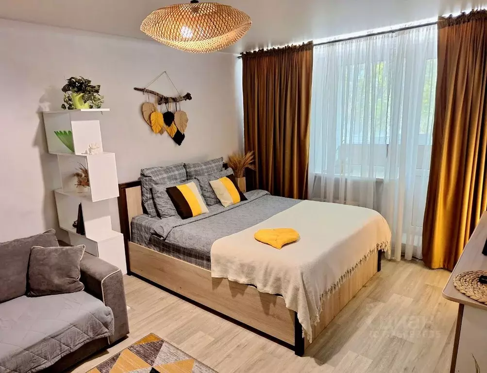 1-к кв. Самарская область, Самара Ставропольская ул., 200 (34.8 м) - Фото 1