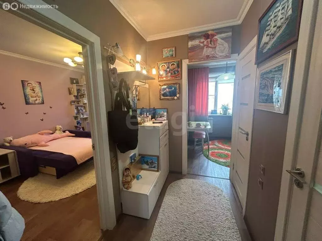 1-комнатная квартира: Строитель, Октябрьская улица, 25 (33.8 м) - Фото 2