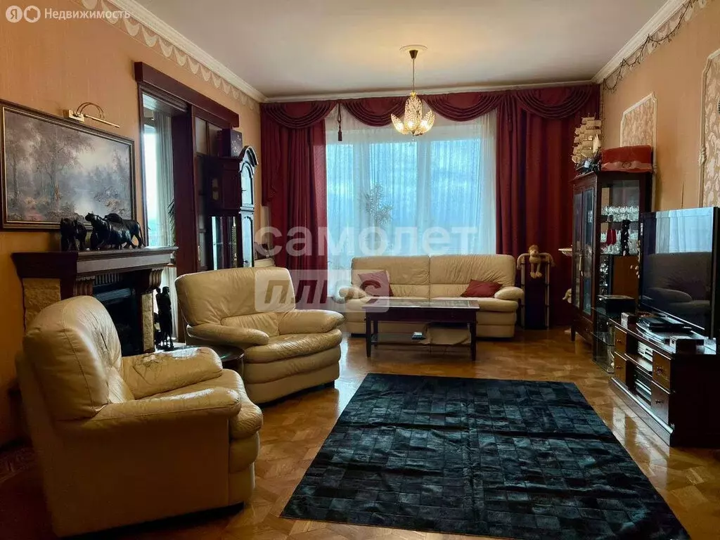 3-комнатная квартира: Москва, улица Улофа Пальме, 1 (127 м) - Фото 1