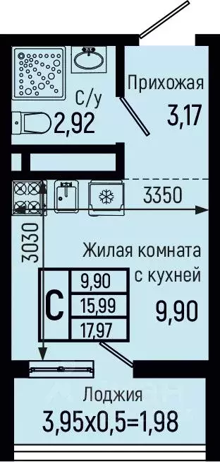 Студия Краснодарский край, Туапсинский муниципальный округ, с. Небуг ... - Фото 0