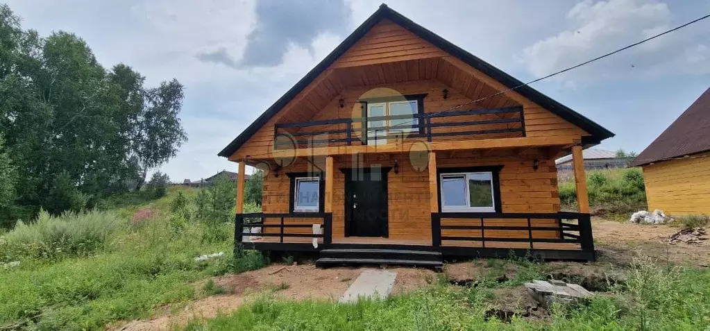Дом в Иркутская область, Иркутский муниципальный округ, д. Куда пер. ... - Фото 0
