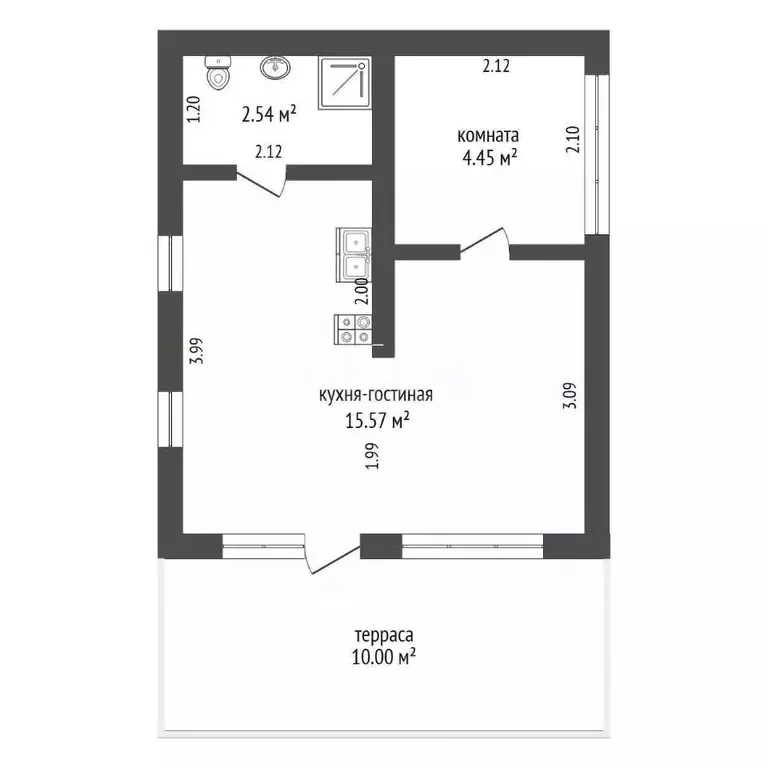 Дом в Тюменская область, Тюменский муниципальный округ, д. Якуши ... - Фото 1