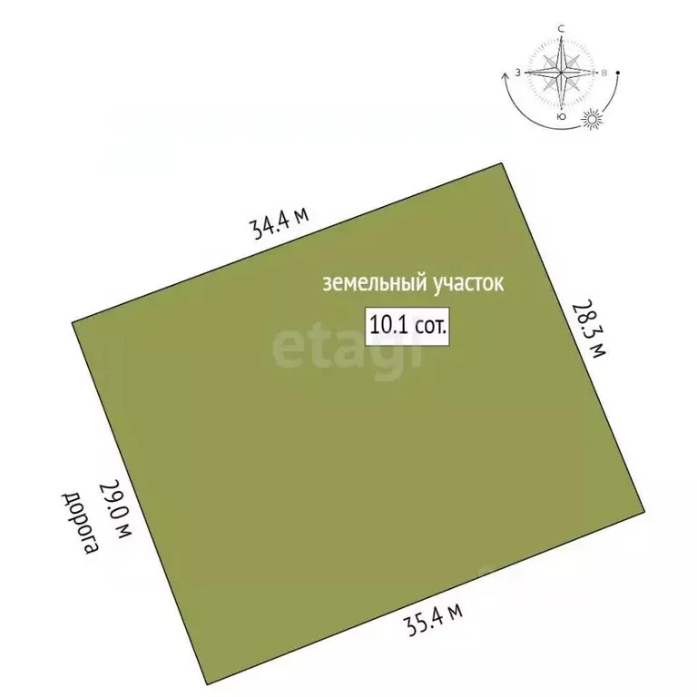 Участок в Саха (Якутия), Якутск Баал Заимката тер.,  (10.13 сот.) - Фото 1