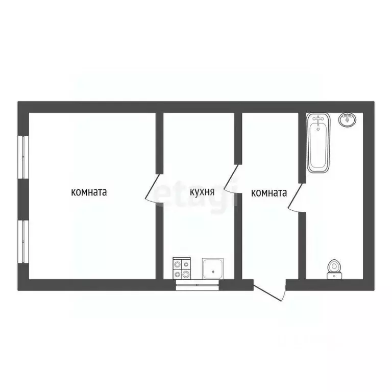 Дом в Воронежская область, Воронеж ул. Горняков, 355 (48 м) - Фото 2