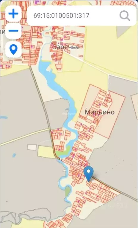 Участок в Тверская область, Конаковский муниципальный округ, д. ... - Фото 1