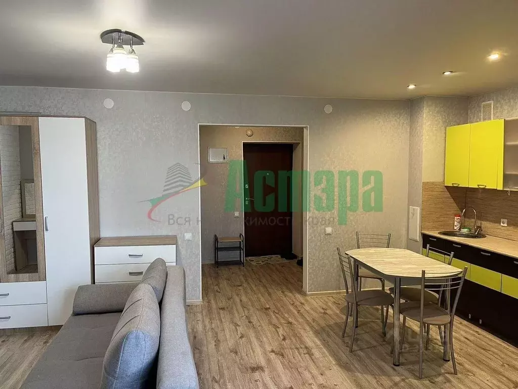 Студия Забайкальский край, Чита 1-й мкр, 33 (34.5 м) - Фото 0