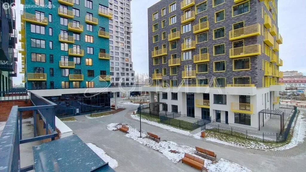 2-комнатная квартира: Тюмень, микрорайон Тарманы, улица Малышева, 31к1 ... - Фото 2