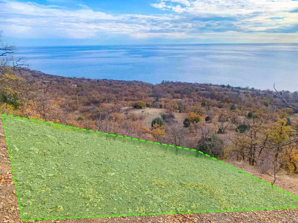 Участок в Крым, Алушта муниципальный округ, с. Приветное  (5.05 сот.) - Фото 2