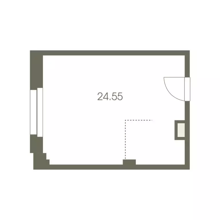 Офис (24.55 м) - Фото 1
