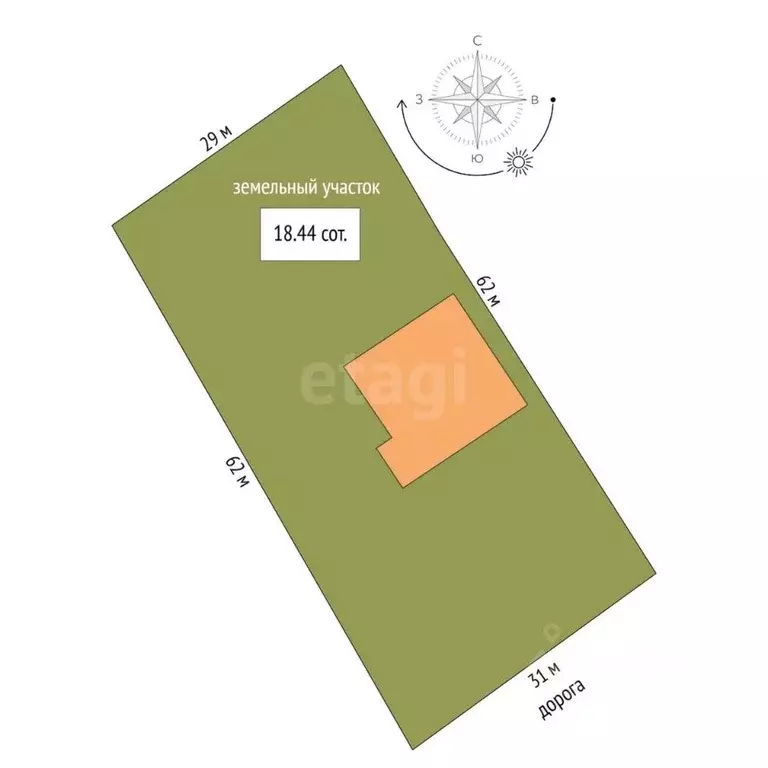 Дом в Орловская область, Орловский район, д. Усть-Рыбница ул. ... - Фото 2