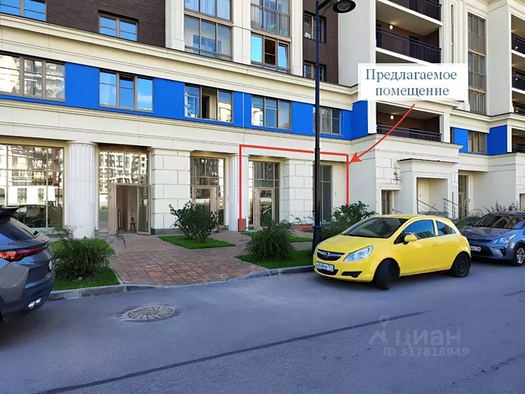 Помещение свободного назначения в Санкт-Петербург просп. ... - Фото 0