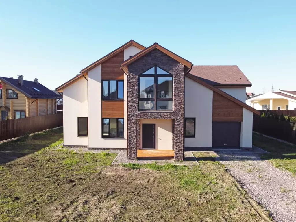 Коттедж в Ленинградская область, Всеволожск ул. Вознесенская, 7 (340 ... - Фото 1