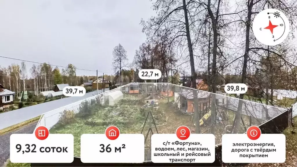 Дом в Тюменская область, Нижнетавдинский муниципальный округ, Фортуна ... - Фото 2