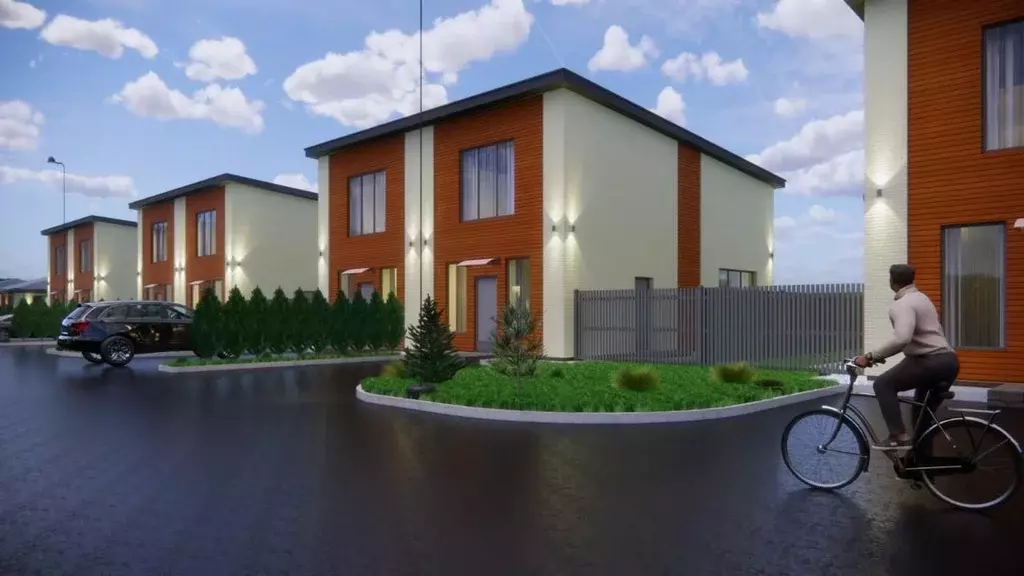 Таунхаус в Ленинградская область, Тосненский район, Федоровское ... - Фото 1