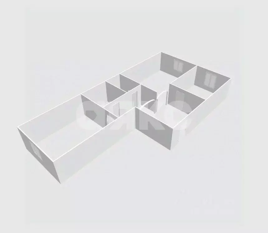 2-к кв. Московская область, Воскресенск Московская ул., 19 (54.4 м) - Фото 2