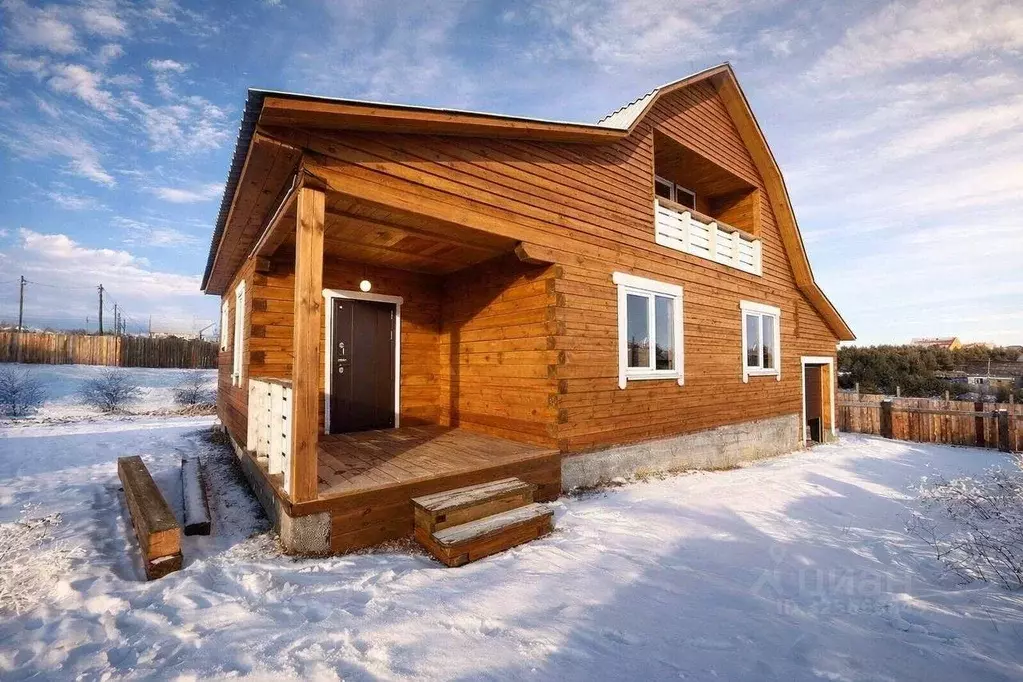 Дом в Иркутская область, Иркутский муниципальный округ, д. Куда пер. ... - Фото 1