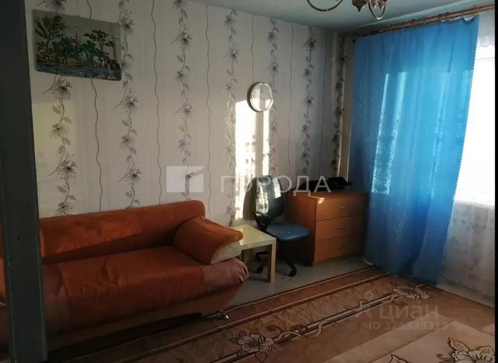 1-к кв. Кемеровская область, Новокузнецк ул. Новоселов, 65 (36.2 м) - Фото 1