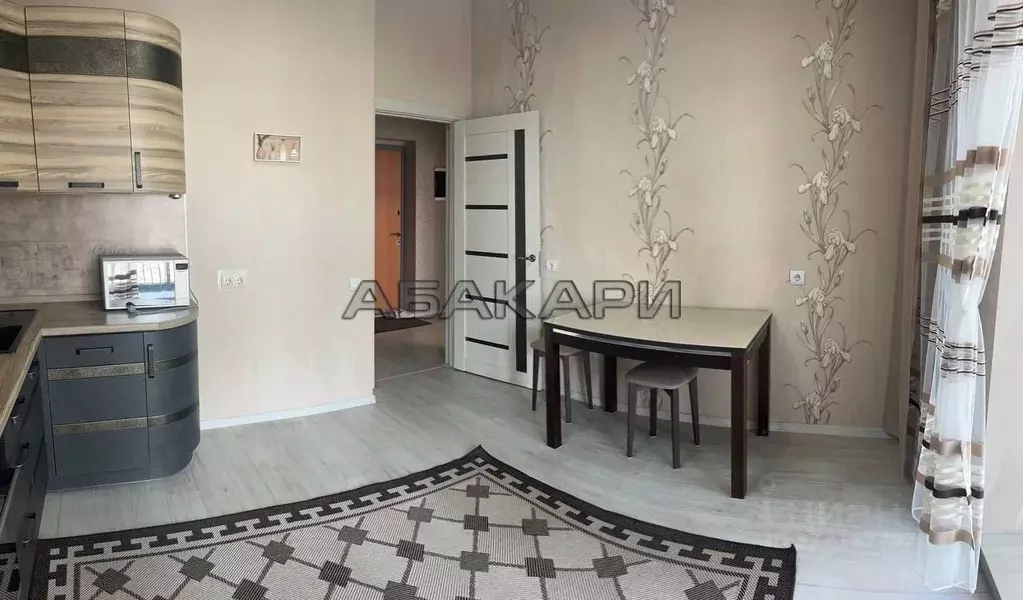 1-к кв. Красноярский край, Красноярск ул. Алексеева, 21 (45.0 м) - Фото 2