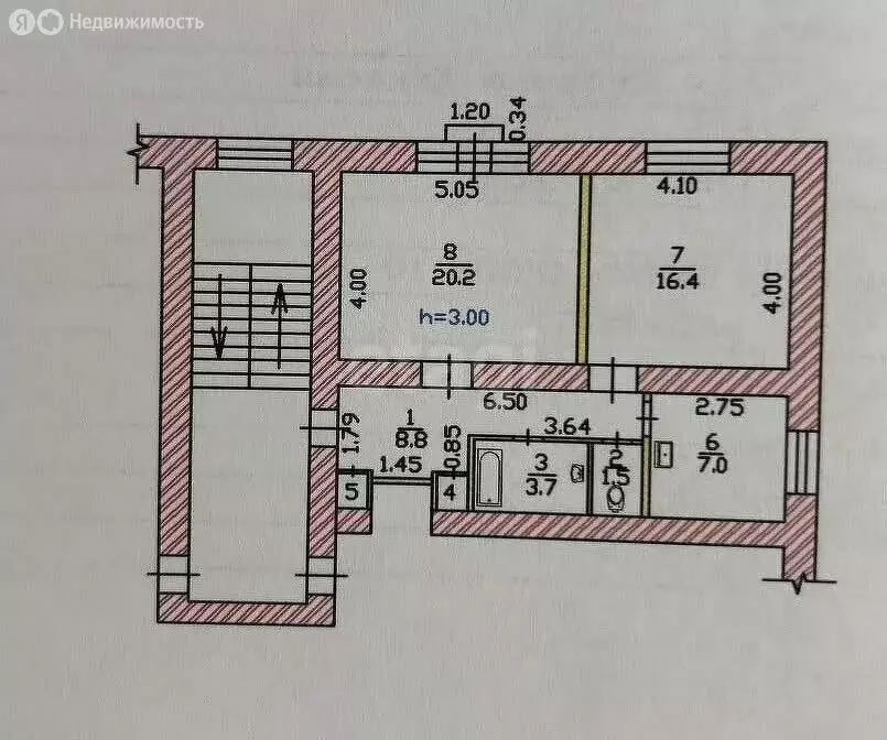 2-комнатная квартира: Черногорск, улица Чайковского, 10 (58.4 м) - Фото 1