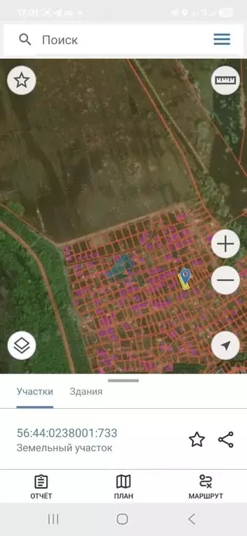 Участок в Оренбургская область, Оренбург Водник СТ, ул. Прямая (7.0 ... - Фото 2