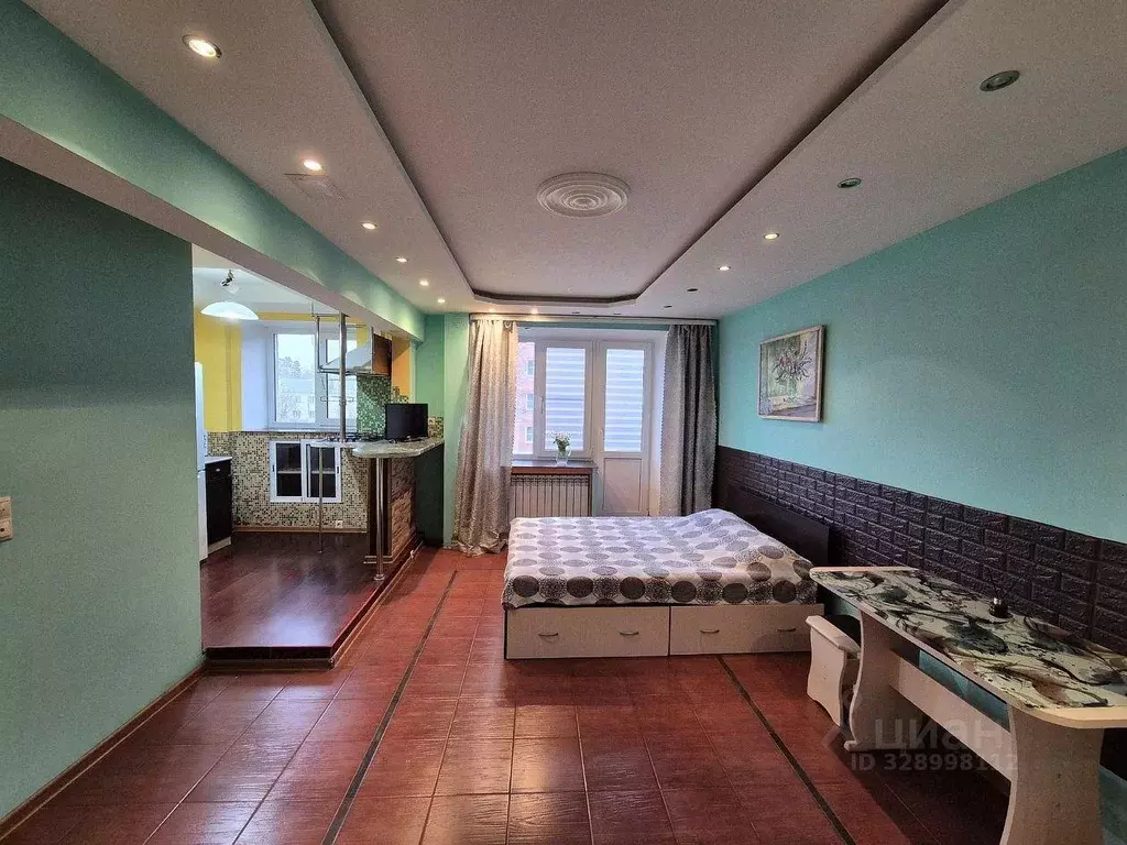 Квартира, 1 комната, 29.6 м - Фото 1