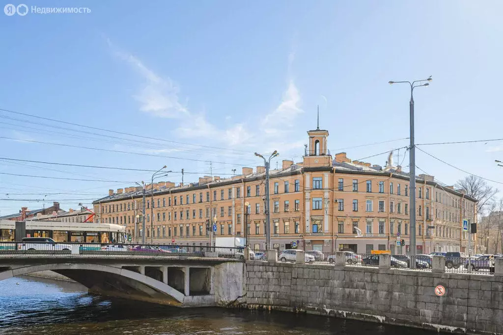 Квартира-студия: Санкт-Петербург, набережная Обводного канала, 142/16Б ... - Фото 2