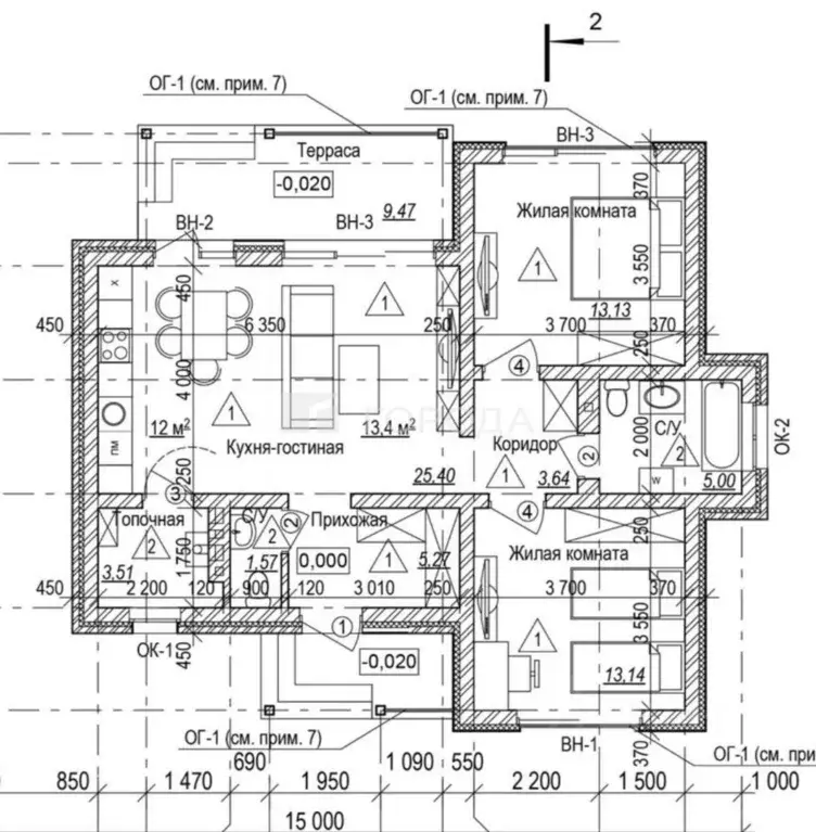 Дом в Алтайский край, Первомайский район, Бобровский сельсовет, Луч ... - Фото 2