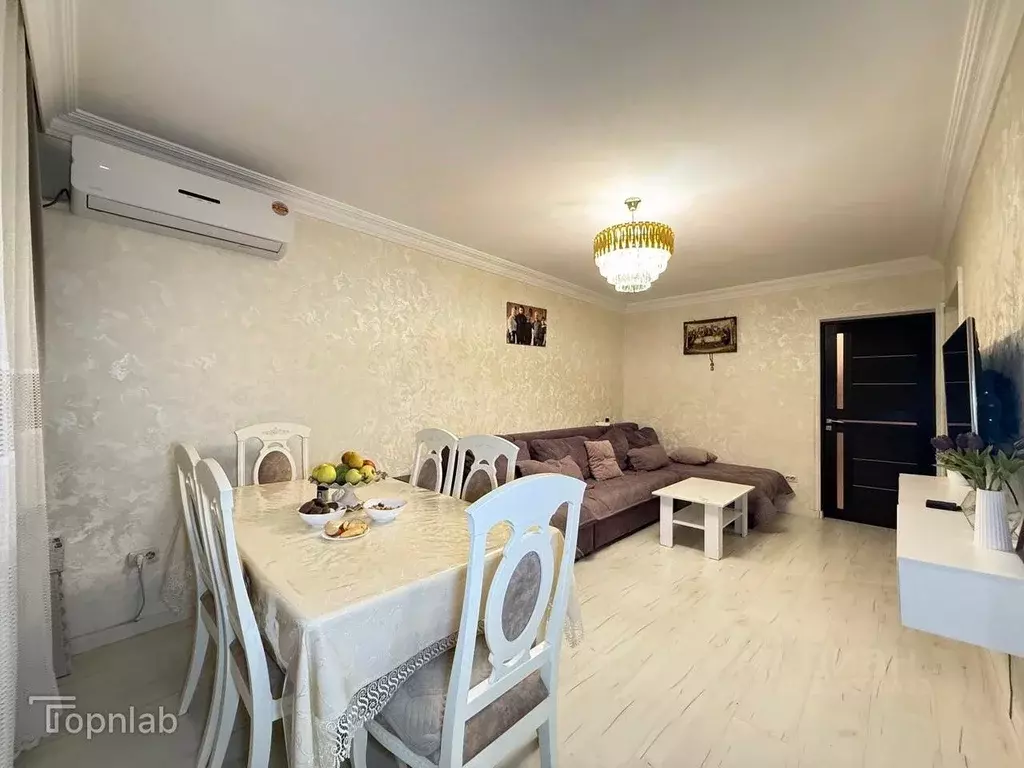 2-к кв. Кабардино-Балкария, Нальчик ул. А.А. Кадырова (46.2 м) - Фото 2