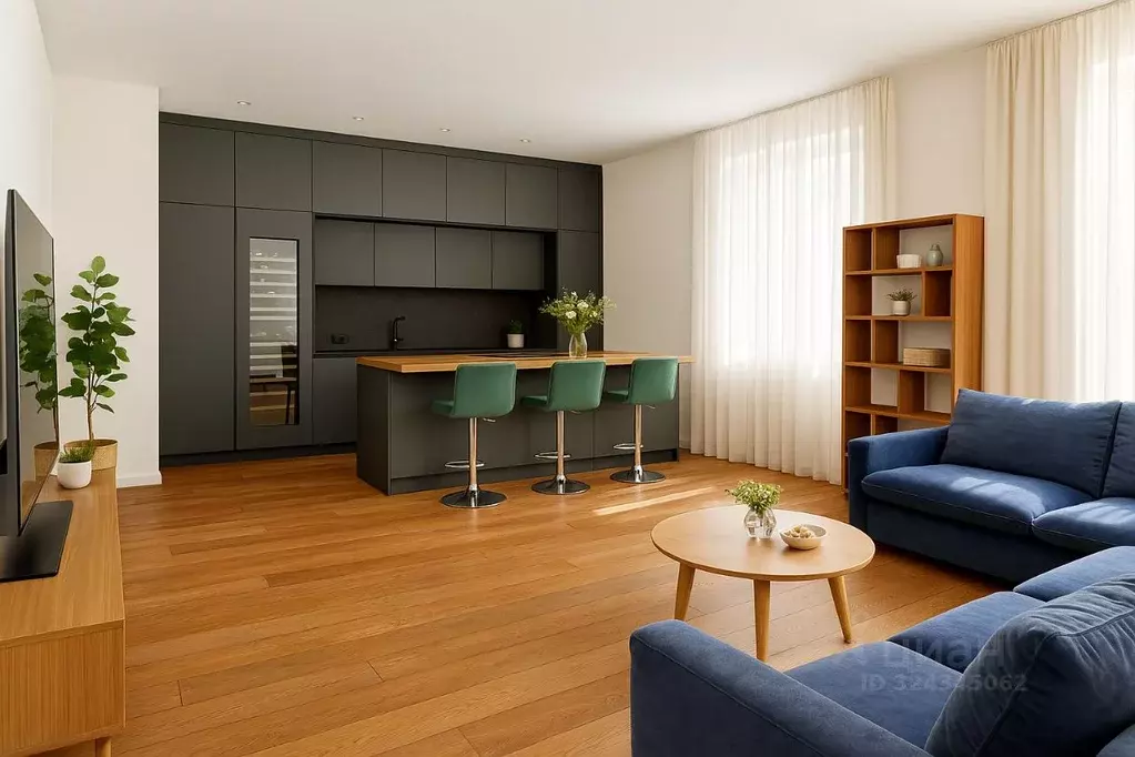 3-к кв. Москва Мосфильмовская ул., 1к2 (112.4 м) - Фото 2