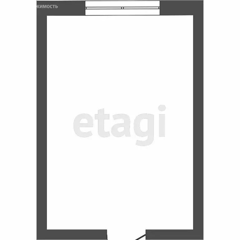 1-комнатная квартира: Томск, Енисейская улица, 17 (12 м) - Фото 1