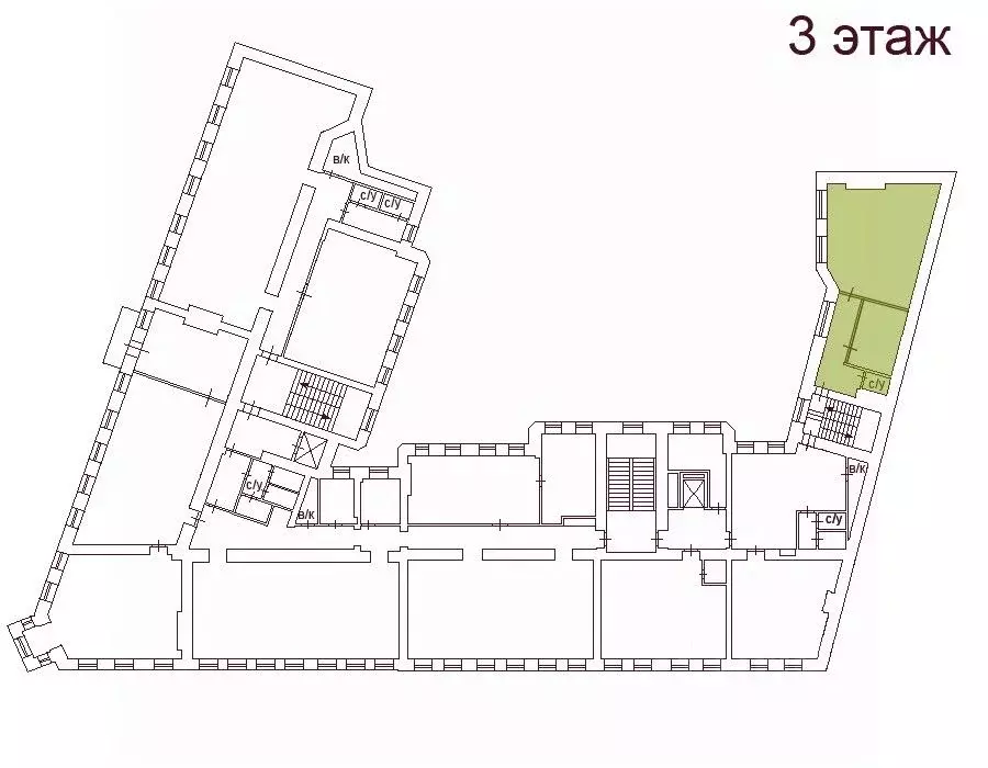 Офис в Санкт-Петербург ул. Жуковского, 63 (80 м) - Фото 1