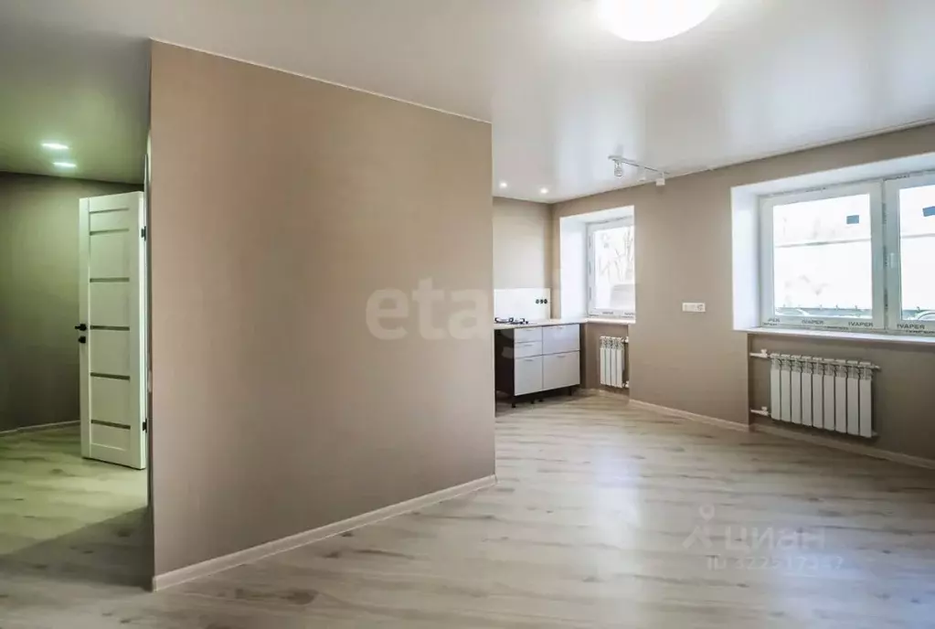 1-к кв. Вологодская область, Вологда ул. Гагарина, 55 (27.9 м) - Фото 1